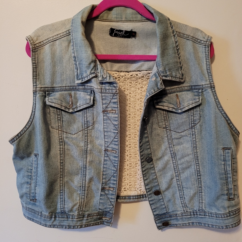 Denim Vest - Jean Jacket Vest
